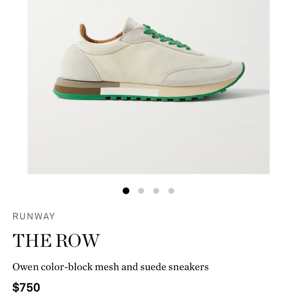 The Row Owen Sneakers - Picture 8 of 9